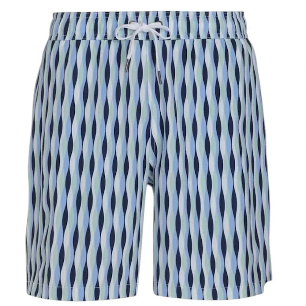 Saks Fifth Avenue men's S Ocean Blue Swim‎ volleyball shorts Liner Pool Vacation